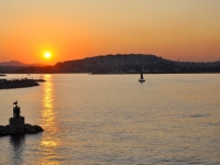 Athen bei Sonnenuntergang - Foto von David L von Pixabay