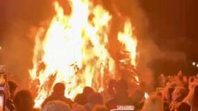 Bonfire Feast of Santa Maria delle Fratte