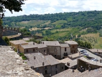 Panorama from the hill of Orvieto