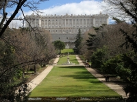 Jardines del Palacio Real de Sabatini - Foto de Juan Miguel González de Pixabay