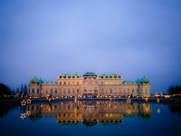 Castillo Belvedere en la noche - Foto de Gerhard Bögner de Pixabay